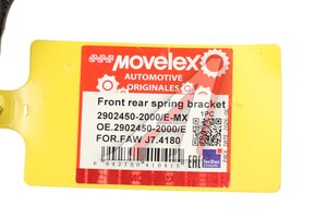 Кронштейн FAW J7,4180 рессоры передней задний MOVELEX 2902450-2000/E-MX, 2902450-2000/E
