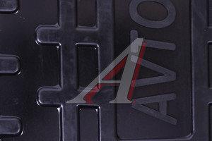 Коврик салона FORD Focus 3 (11-) резина черный (4 предм.) AVTODRIVER ADRPRO018 (55-08-121), AVTODRIVER