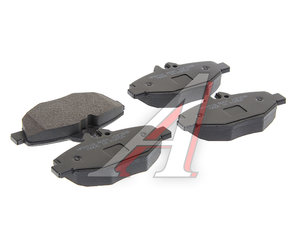 Колодки тормозные MERCEDES E (W211) (2.0/3.5) (02-) передние (4шт.) HSB HP9918, GDB1542, A0044208720