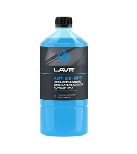 Жидкость омывателя -80С 1л концентрат LAVR Ln1324, ОЖ 80-1 LAVR LN1324