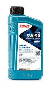 Масло моторное ROWE HIGHTEC MULTI FORMULA C3/ SN/CF 5W50 синт.1л 20148-0010-99, ROWE 5W50, C3, SN/CF, dexos2, 229.31/51/226.5, 502/505.00/01