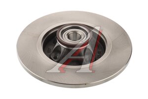 Диск тормозной PEUGEOT Partner (08-) CITROEN Berlingo (05-) задний (1шт.) KORTEX KD0842, PBD7019, 4249.46