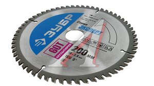 Диск пильный 200х30мм 60 зубьев ЗУБР 36907-200-30-60