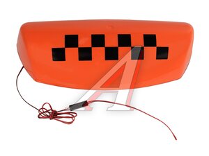 Знак TAXI магнитный с подсветкой 12V оранжевый ГЛАВДОР 52465
