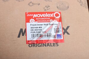 Подшипник ступицы FAW 3310 передней внутренний MOVELEX 30314A-MX, 30314A