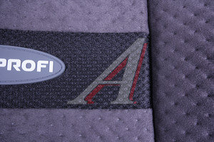 Авточехлы универсальные велюр черные/т.серые (11 предм.) Comfort Combo AUTOPROFI CMB-1105 BK/D.GY (M)