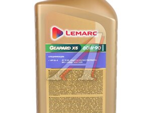 Масло трансмиссионное LEMARC для МКПП GEAPARD X5 80W90 1л 12330301, LEMARC 75W90