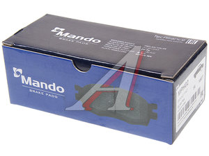 Колодки тормозные HYUNDAI Elantra,Lantra (91-) (1.8) передние (4шт.) MANDO MPH02, GDB895, 58101-28A20
