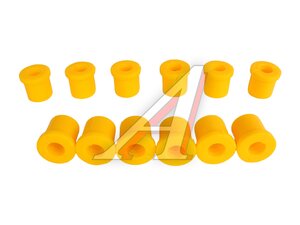 Втулка М-2140 ушка рессоры 12шт к-т.Желтый 408-2912028