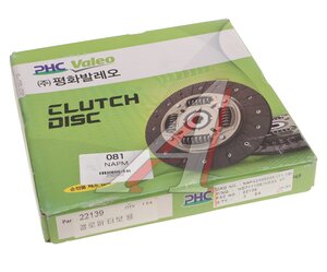 Диск сцепления HYUNDAI Galloper (97-) (4D56) VALEO PHC 22139, HD-34/22139, HD711106