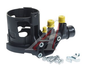 Фланец VW Passat (97-00) AUDI A4 (94-01) системы охлаждения KRAUF TVZ5004PF, A6512001056