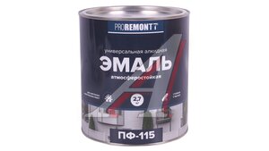 Краска серая ПФ-115 PROREMONTT 2.7кг ПФ-115, PROREMONTT