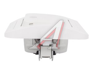 Выключатель 1 сп. c подсв.белый MAKEL 12021