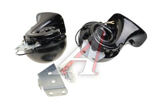 Сигнал звуковой 12V 430/320Hz комплект 2шт. TORINO TZ-A001-115-2 Black, 20061