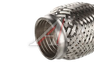 Гофра глушителя 50x100 в оплетке interlock (класс CBD-A) нержавеющая сталь CBD CBD330.005, CBD301.015/G50100/50x100oem/265-315