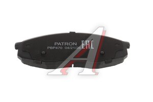 Колодки тормозные CHANGAN CS55 передние (4шт.) PATRON PBP470, BD2846, S2010560200