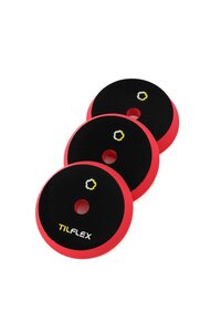 Круг полировальный на липучке с отверстием 150х25мм розовый TILFLEX TL60