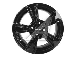 Диск колесный литой HYUNDAI Solaris KIA Rio R15 Диво BL CARWEL 4х100 ЕТ46 D-54,1