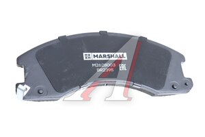 Колодки тормозные JAC N35,56 КАМАЗ Компас-5 передние (4шт.) MARSHALL M2628003, YF3501A104-030/130/230