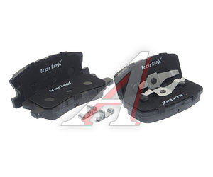 Колодки тормозные MITSUBISHI ASX,Outlander (06-),Pajero (00-) задние (4шт.) KORTEX KT3247STD, GDB3247, 4605A502/MR510544
