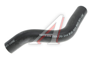 Патрубок HYUNDAI Solaris (10-) KIA Rio (11-) радиатора верхний GEUN YOUNG 25411-1J100, 163-104