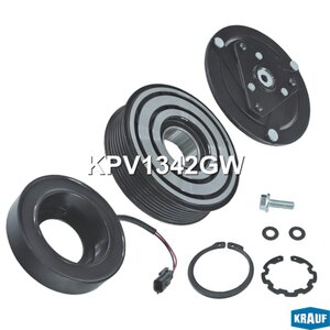 Муфта NISSAN Maxima (08-),Murano (07-),Pathfinder (12-) компрессора кондиционера KRAUF KPV1342GW, LMAC1401, 92660-JP00B