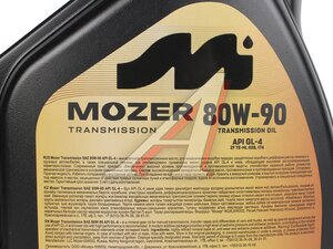 Масло трансмиссионное MOZER Transmission 80W90 GL-4 4л 4607724, MOZER 80W90