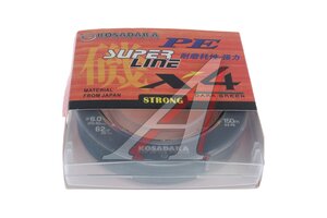 Леска SUPER LINE PE X4 150м d.green 0,40мм 28,1кг BSLX4-DG-040-150, 887542