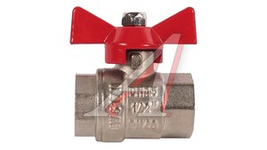 Кран шаровый 1/2" рукоятка бабочка внутренняя-наружная резьба TST TST.302.03