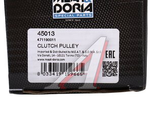 Шкив VW T4 (03-09) генератора MEAT&DORIA 45013, 022903119C