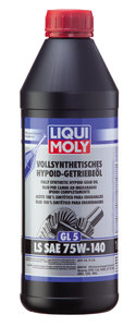 Масло трансмиссионное LIQUI MOLY VOLLSYNTHETISCHES HYPOID-GETRIEBEOIL GL-5 LS 75W140 синт.1л 4421, LM 75W140 8038/4421