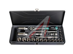 Набор головок 3/8" 24 предмета в кейсе WHIRLPOWER 254 4000122