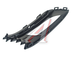 Накладка бампера VW Polo (10-) переднего левая NSP NSP086RU854661CRYP, 6RU854661CRYP