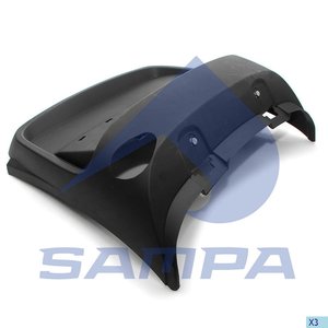 Крыло DAF заднее левое (с кронштейном) SAMPA 18500218, 2120361S