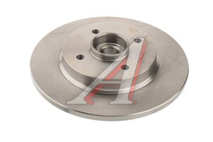 Диск тормозной PEUGEOT Partner (08-) CITROEN Berlingo (05-) задний (1шт.) KORTEX KD0842, PBD7019, 4249.46