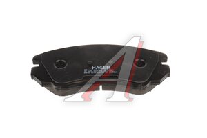 Колодки тормозные HYUNDAI Elantra (06-) передние (4шт.) HAGEN SANGSIN GP1202, GDB3352, 58101-38A90