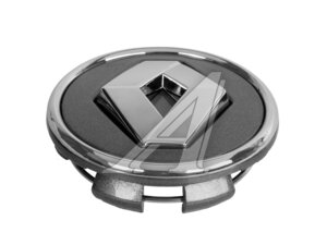 Заглушка литого диска RENAULT графит хром 50-57 RENAULT 50-57