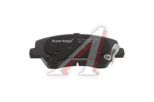 Колодки тормозные HYUNDAI Solaris (17-) KIA Rio (17-) передние (4шт.) KORTEX KT4348STD, 58101-H5A25