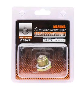 Пробка сливная MITSUBISHI картера масляного АКПП (с магнитом) MASUMA M-75