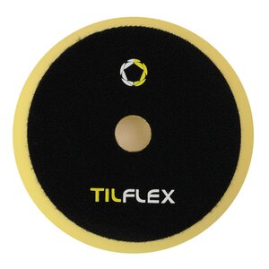 Круг полировальный на липучке с отверстием 150х25мм желтый TILFLEX TL58