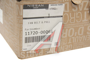 Ремень приводной поликлиновой NISSAN Qashqai комплект с роликами OE 11720-00Q6G