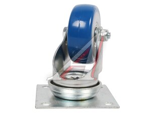 Колесо d=50 поворотное поливинилхлорид (50 кг) 33050PVC-синее
