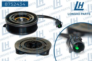 Шкив MITSUBISHI Outlander (03-08) компрессора кондиционера LONGHO 8752434, MR460704