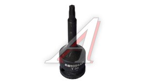 Головка торцевая 1/2" TORX T30 ударная АВТОDЕЛО 40183, 15963