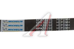 Ремень приводной поликлиновой 6PK1029 FORD Fiesta (08-),Mondeo (07-) MICHELIN 6PK1029E