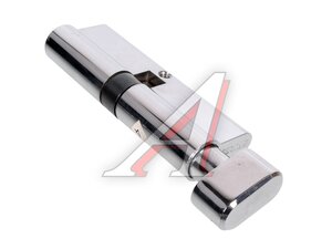 Личинка 2000ZMKnob90(40+10+40) хром 5кл с вертушк. 2000ZMKnob90 CP 5Key