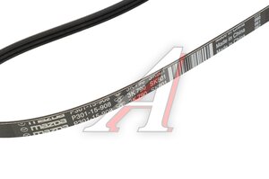 Ремень приводной поликлиновой 3PK790 MAZDA 3 (13-) насоса водяного OE P301-15-908, 3PK790