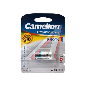 Батарейка CR123A BL-1 CAMELION CR123A- BP1