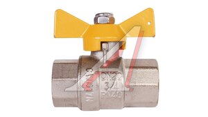Кран шаровой газ.VT 3/4" вн-вн бабочка VALTEC VT.277.N.05