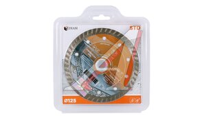 Диск алмазный TURBO Универсал STD 125x2.2x10x22.2 698